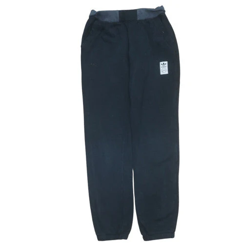 Adidas Men's Black Fleece Sweatpants Joggers Size S Tapered Fit