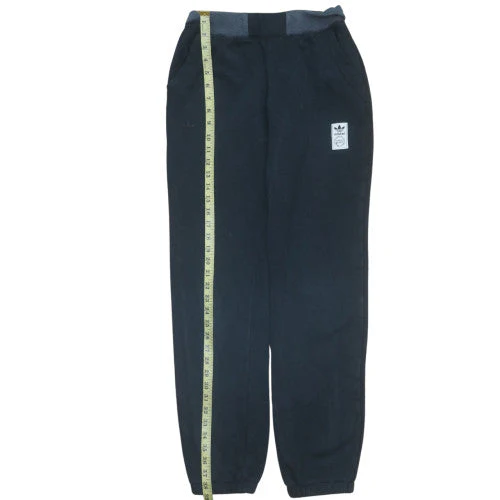 Adidas Men's Black Fleece Sweatpants Joggers Size S Tapered Fit - Image 2