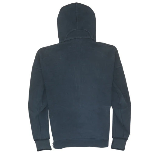Adidas Men's Black Full Zip Fleece Hoodie Size M - Image 4