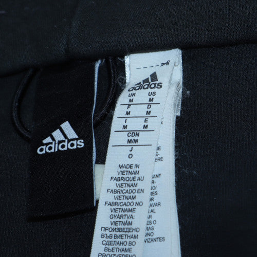 Adidas Men's Black Full Zip Fleece Hoodie Size M - Image 5