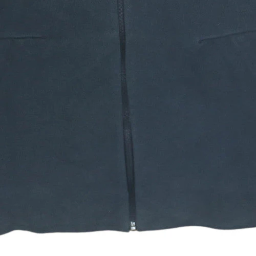 Adidas Men's Black Full Zip Fleece Hoodie Size M - Image 7