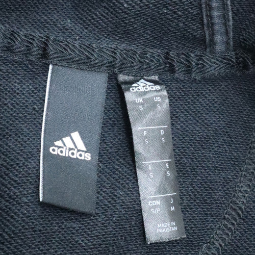 Adidas Men's Black Full Zip Hoodie Jacket Size S Regular Fit - Image 5