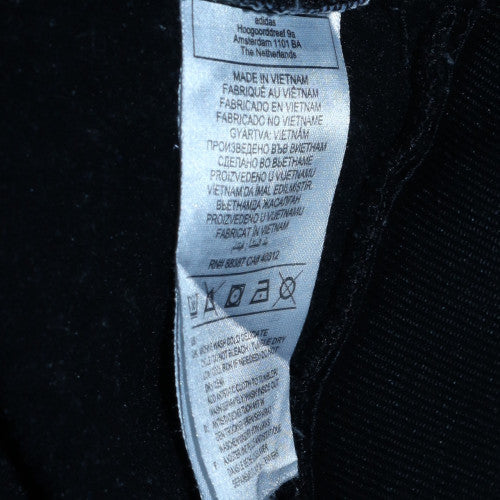 Adidas Men's Black Full Zip Hoodie M Regular Fit Sportswear - Image 6