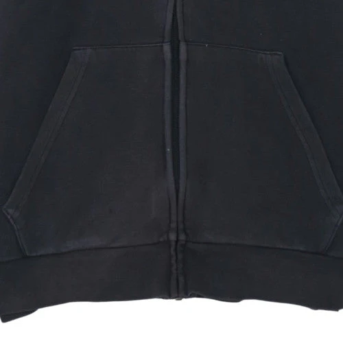 Adidas Men's Black Full Zip Hoodie Medium Sportswear - Image 7