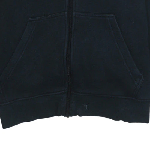adidas Mens Black Full Zip Hoodie Size M Regular Fit Sports Style - Image 7