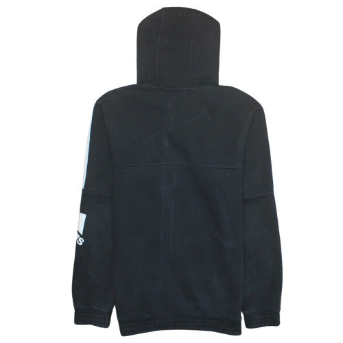 Adidas Men's Black Full Zip Hoodie Small Regular Fit Sportswear - Image 4