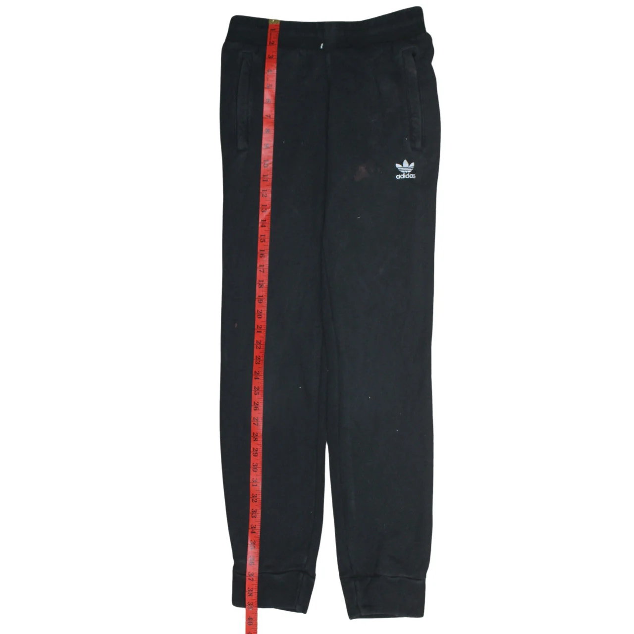 Adidas Mens Black Jogger Sweatpants Size S Regular Fit - Image 2