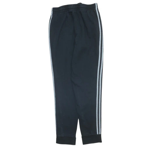 Adidas Men's Black Jogger Trousers M Fleece Lined Regular Fit - Image 4