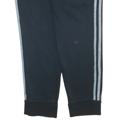 Adidas Men's Black Jogger Trousers M Fleece Lined Regular Fit - Image 7