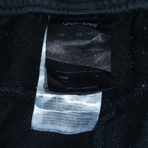 adidas Men's Black Jogger Trousers M Regular Fit Fleece Activewear - Image 5