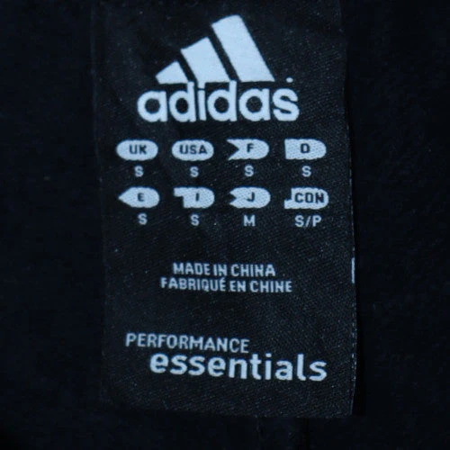 Adidas Men's Black Jogger Trousers Small Performance Essentials - Image 5