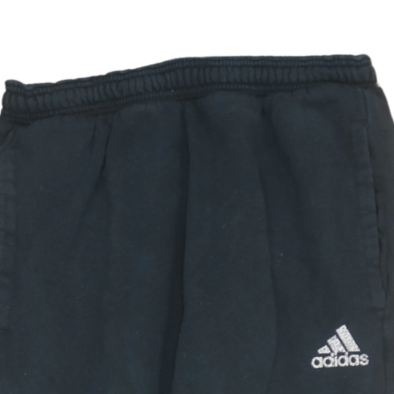 Adidas Men's Black L Jogger Sweatpants Tapered Fleece Trousers - Image 8