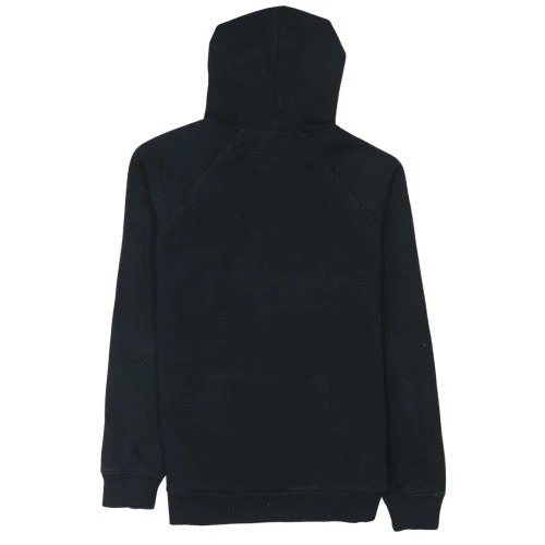 Adidas Mens Black Pullover Hoodie L Sports Retro Graphic Fleece - Image 4