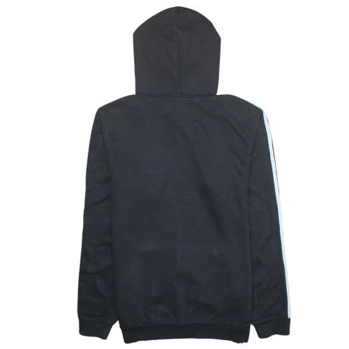 Adidas Men's Black Pullover Hoodie M Sports Fleece Sweatshirt - Image 4