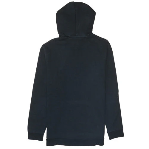 Adidas Men's Black Pullover Hoodie Medium Graphic Fleece Sweatshirt - Image 4