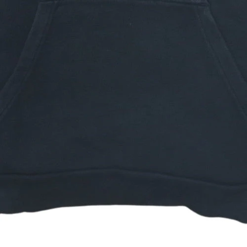 Adidas Men's Black Pullover Hoodie Medium Graphic Fleece Sweatshirt - Image 7