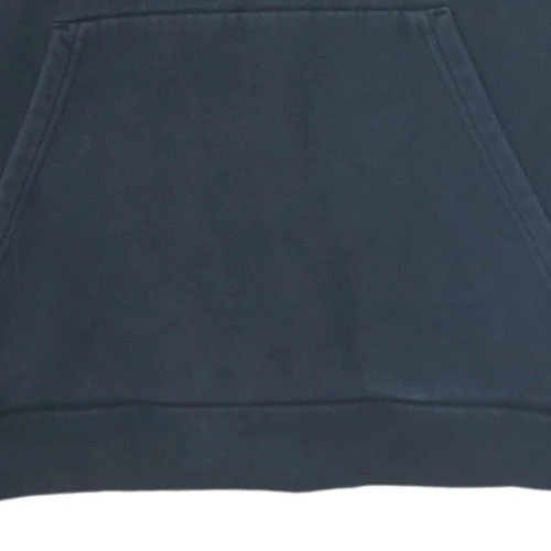 Adidas Men's Black Pullover Hoodie Medium Logo Fleece Sweatshirt - Image 7