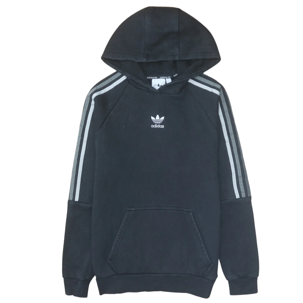 Adidas Men's Black Pullover Hoodie Small Regular Fit Sportswear
