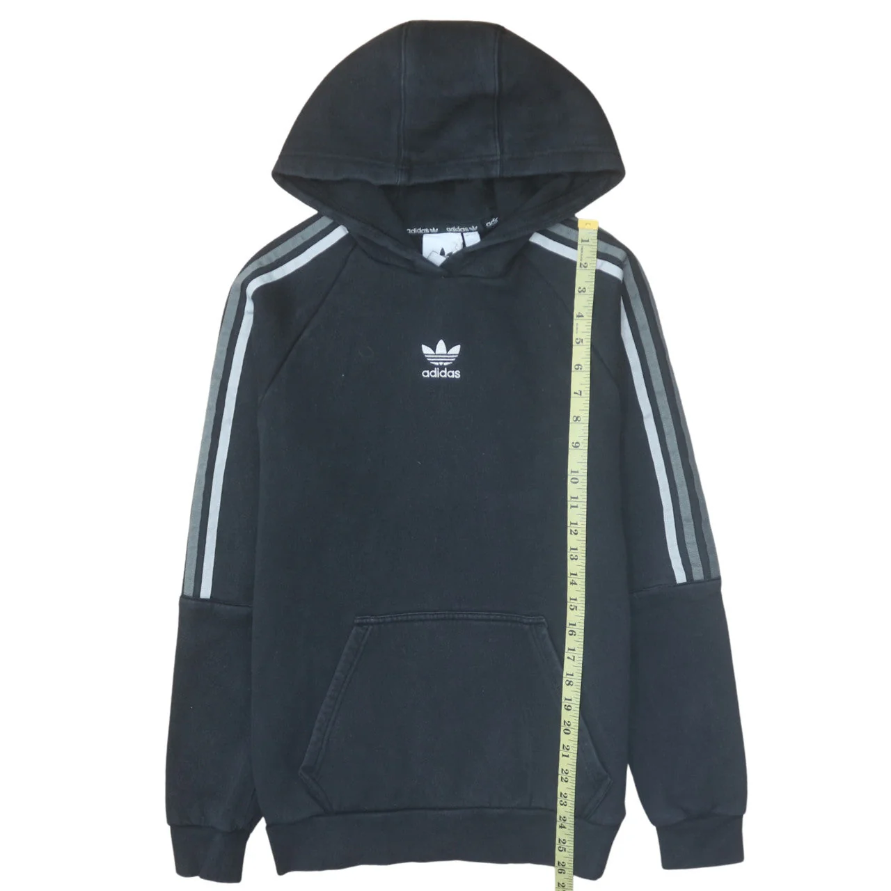 Adidas Men's Black Pullover Hoodie Small Regular Fit Sportswear - Image 2
