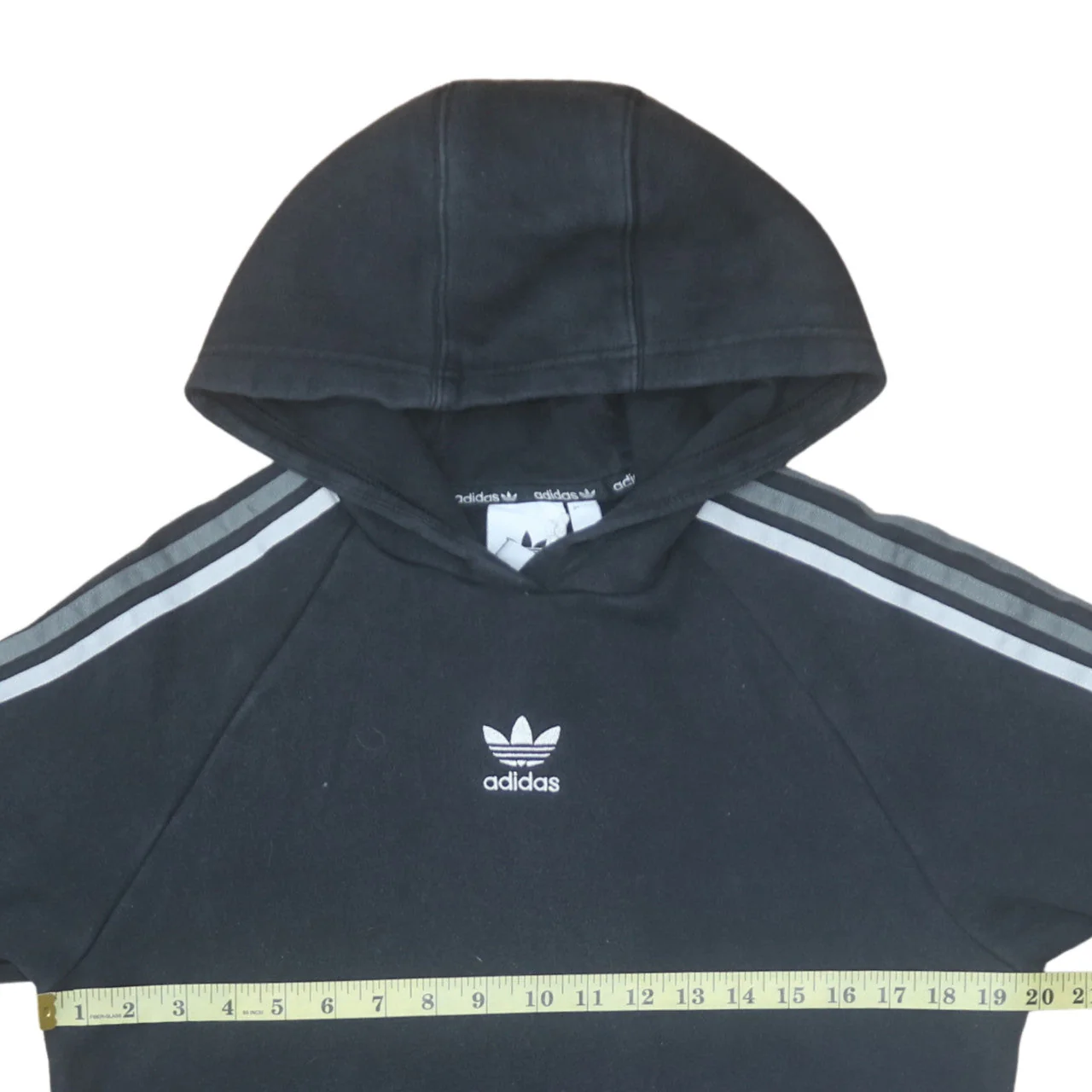 Adidas Men's Black Pullover Hoodie Small Regular Fit Sportswear - Image 3