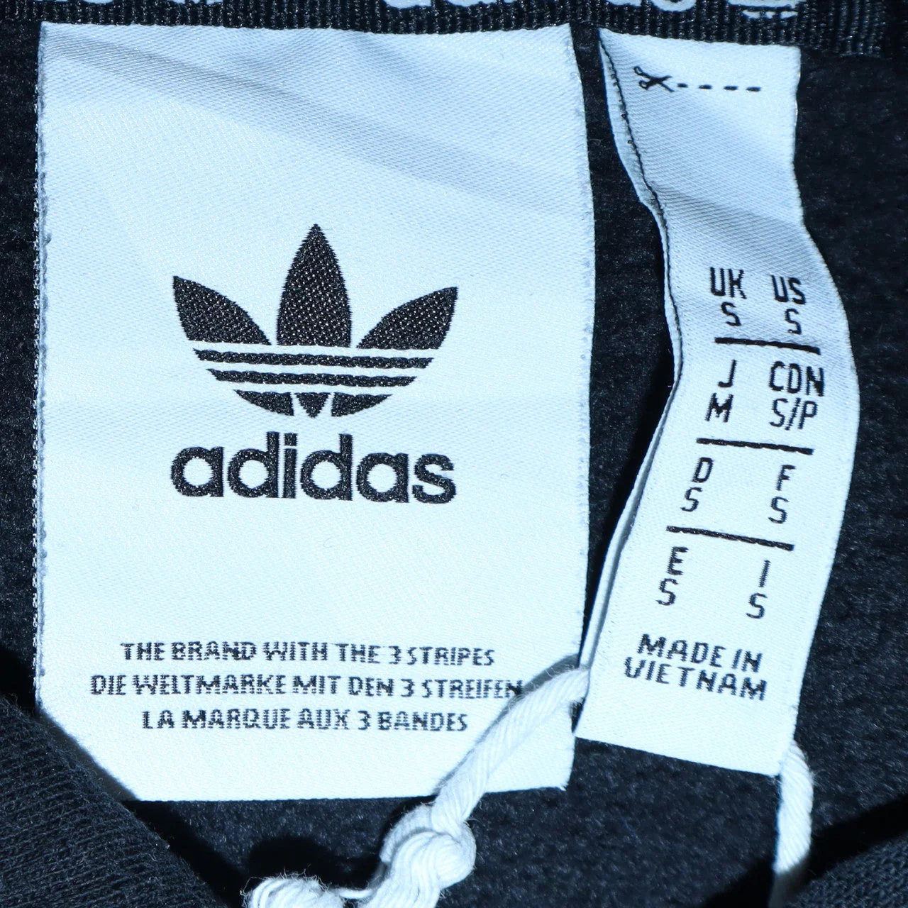Adidas Men's Black Pullover Hoodie Small Regular Fit Sportswear - Image 6