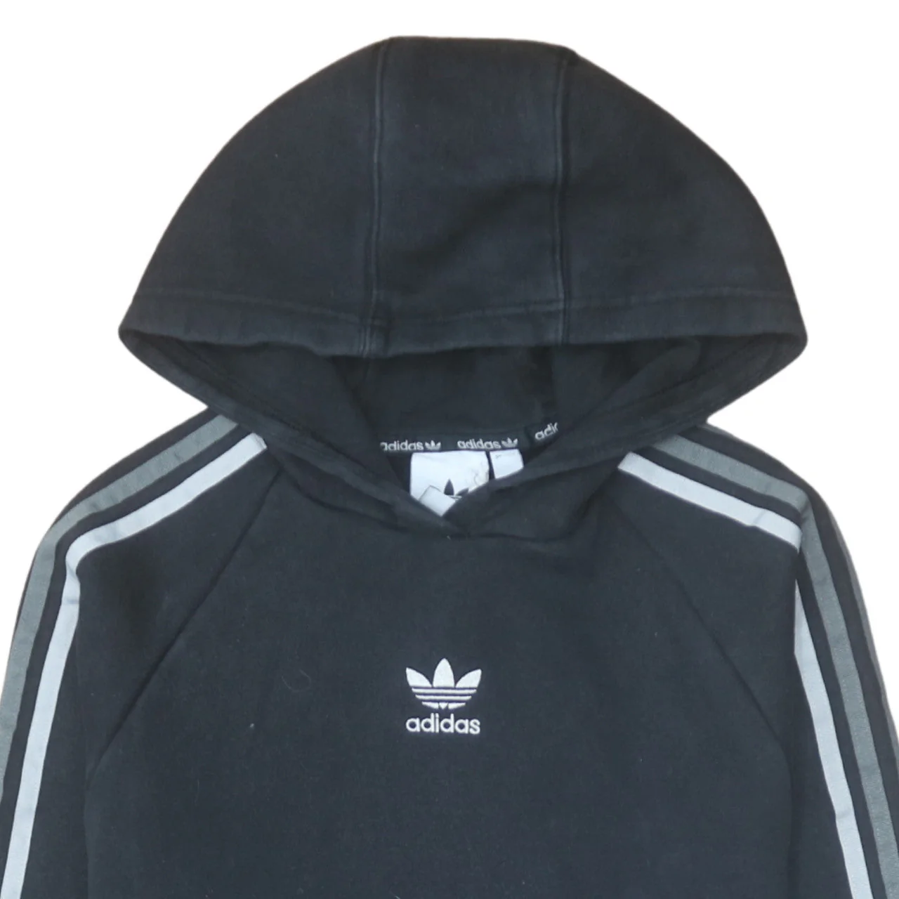 Adidas Men's Black Pullover Hoodie Small Regular Fit Sportswear - Image 7