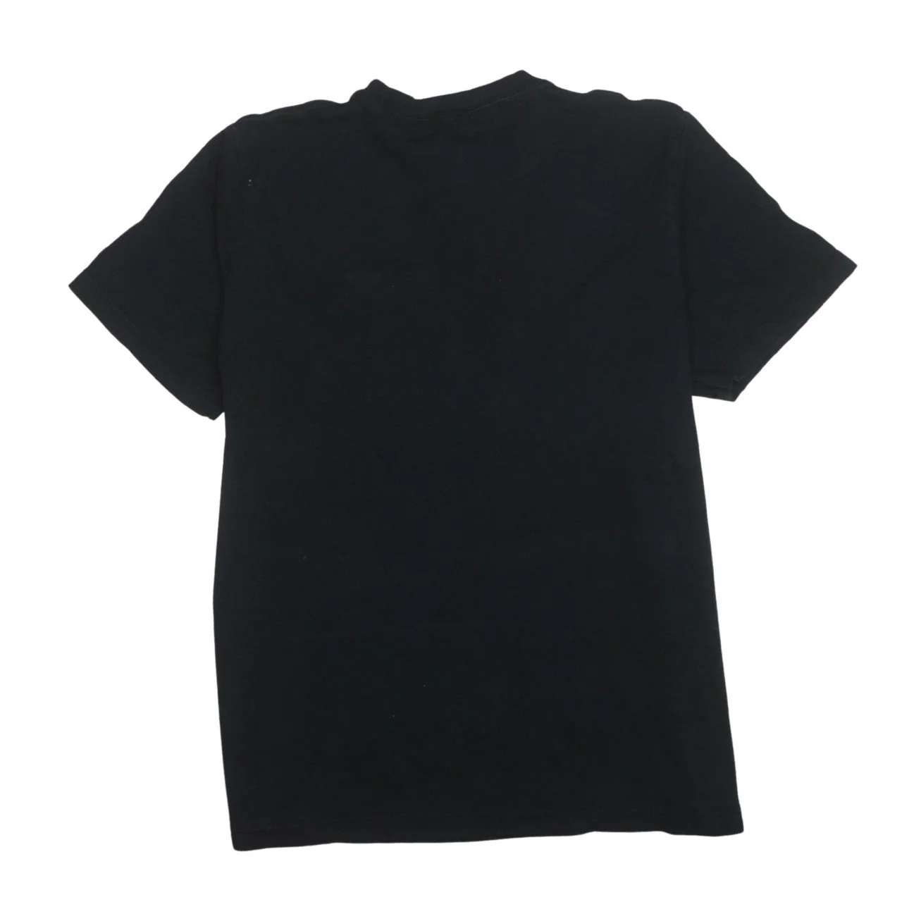 Adidas Men's Black Regular Fit Cotton Sports T-Shirt Size L - Image 4