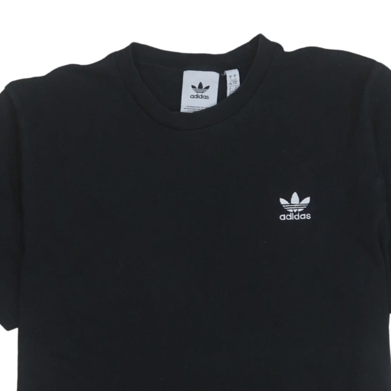 Adidas Men's Black Regular Fit Cotton Sports T-Shirt Size L - Image 8