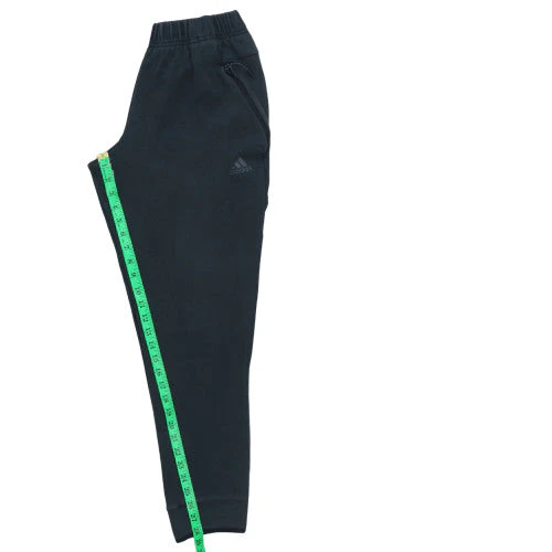 Adidas Men's Black Regular Fit Jogger Sweatpants Size M - Image 2