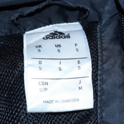 Adidas Men's Black S Hooded Windbreaker Jacket - Image 5