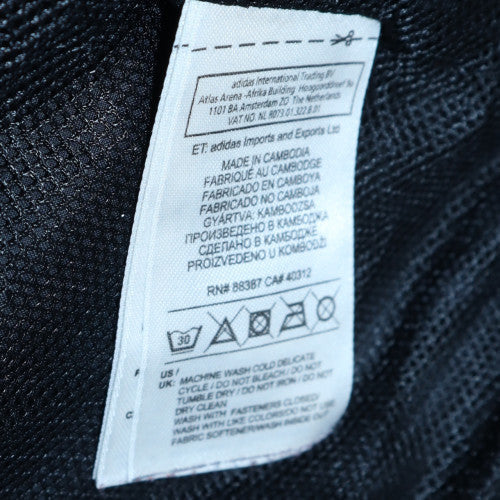 Adidas Men's Black S Hooded Windbreaker Jacket - Image 6