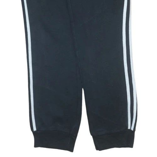 Adidas Mens Black S Sweatpants Jogger Trousers with White Stripes - Image 8