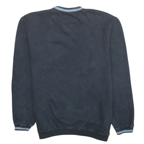 Adidas Men's Black Small Pullover Sweatshirt Vintage Crew Neck - Image 4