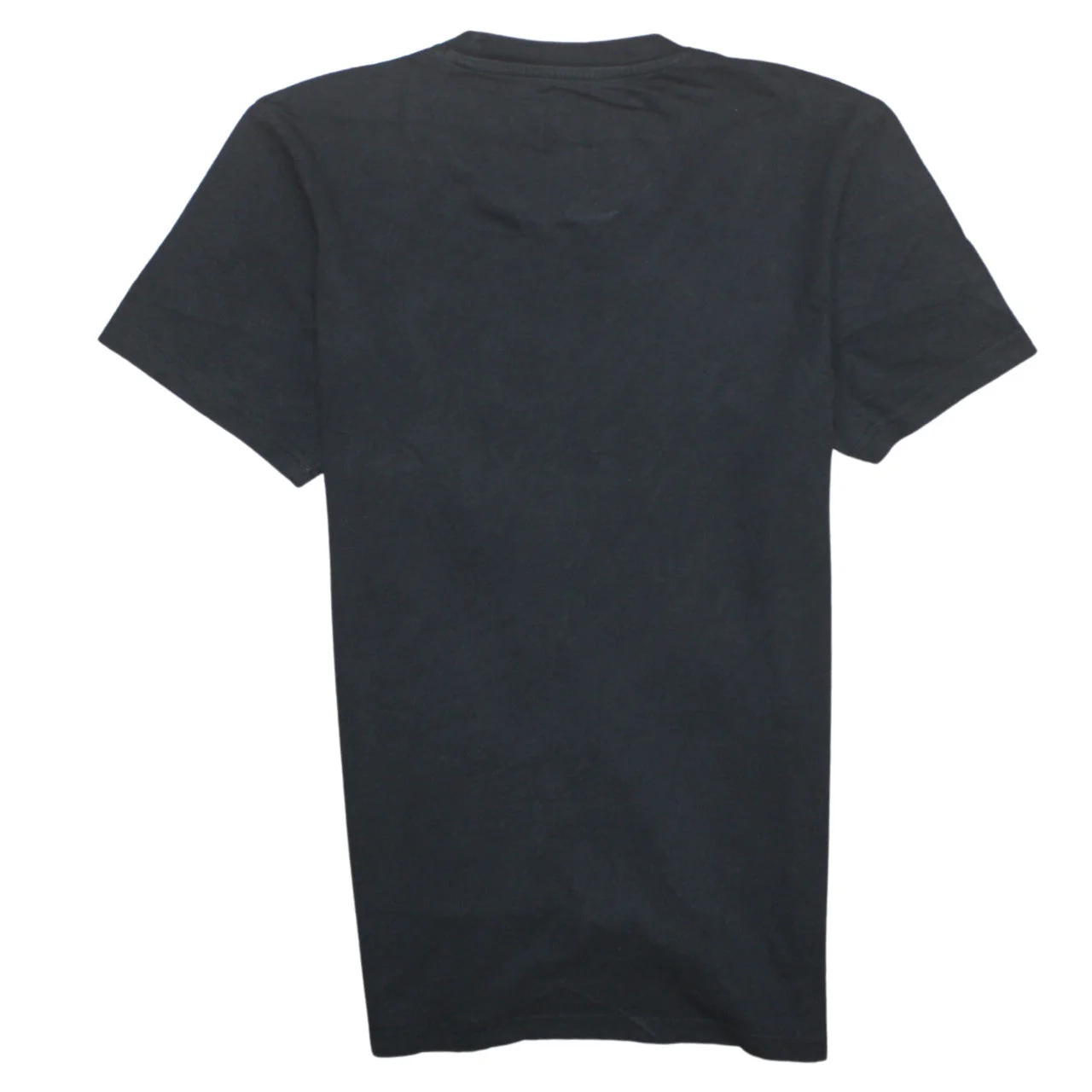 Adidas Men's Black Small Trefoil Logo Cotton T-Shirt - Image 4