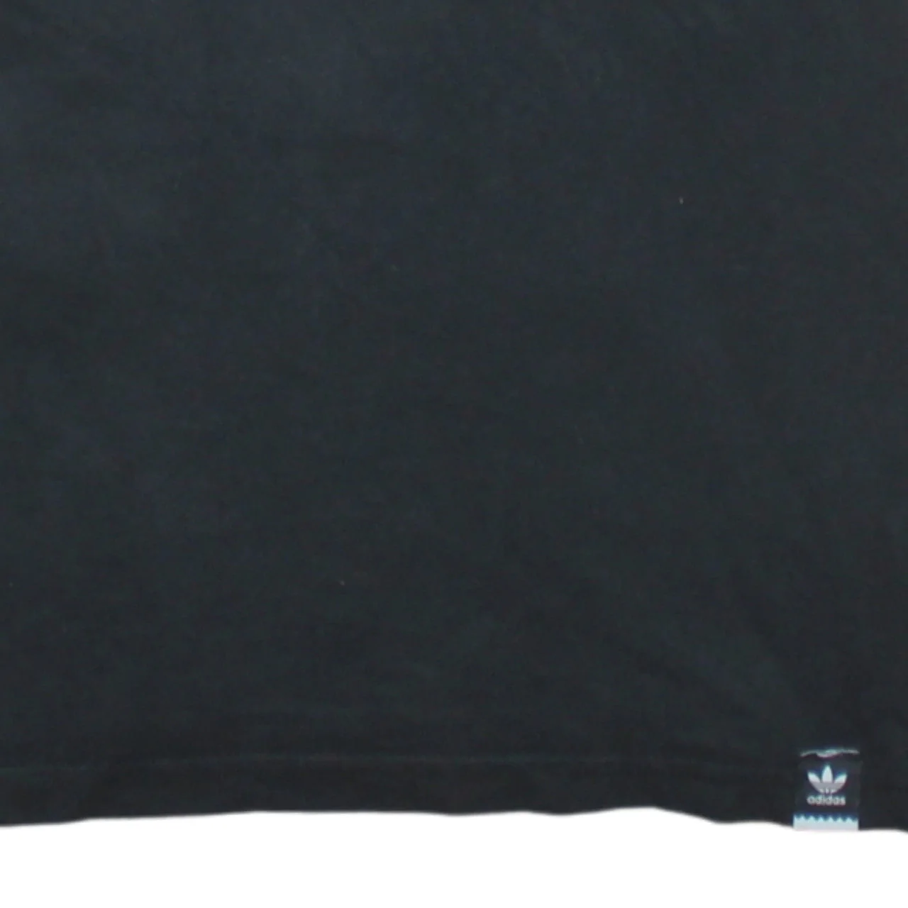 Adidas Men's Black Small Trefoil Logo Cotton T-Shirt - Image 8