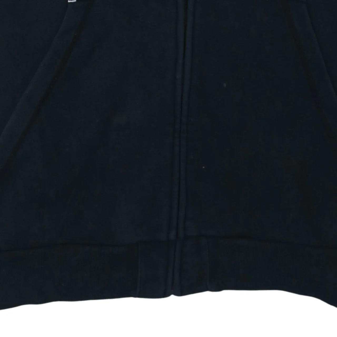 Adidas Men's Black XL Full Zip Hoodie with Logo Print - Image 8