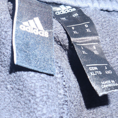 Adidas Men's Black XL Jogger Sweatpants Tapered Fleece Trousers - Image 5