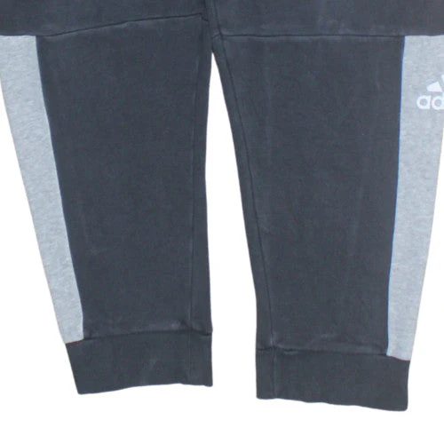 Adidas Men's Black XL Jogger Sweatpants Tapered Fleece Trousers - Image 7