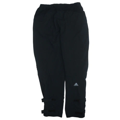 Adidas Men's Black XL Jogger Trousers with Reflective Zip Detail - Image 4