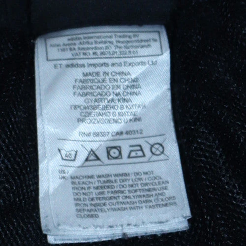 Adidas Men's Black XL Joggers with Elastic Waist and Logo - Image 6