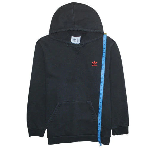 adidas Men's Black XL Pullover Hoodie Fleece Sportswear - Image 3