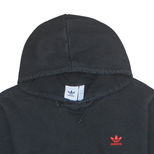 adidas Men's Black XL Pullover Hoodie Fleece Sportswear - Image 7