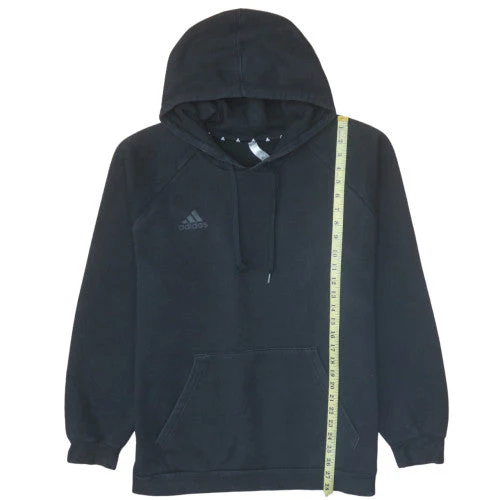 Adidas Men's Black XL Pullover Hoodie Fleece Sportswear - Image 3