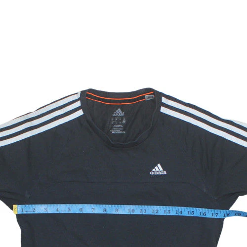 Adidas Men's Black XS Performance Essentials Sports T-Shirt - Image 2