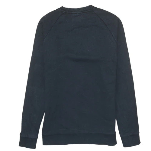 Adidas Men's Black XS Pullover Sweatshirt Crew Neck Fleece - Image 3
