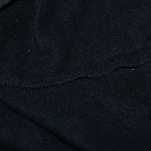 Adidas Men's Blue Black Full Zip Hoodie M Logo Sportswear - Image 5
