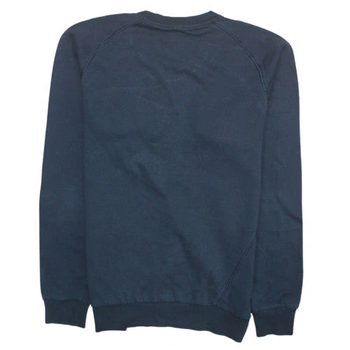 Adidas Men's Blue Crew Neck Pullover Sweatshirt L Regular Fit - Image 4