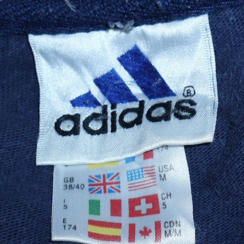 Adidas Men's Blue Crew Neck Pullover Sweatshirt Size M - Image 5