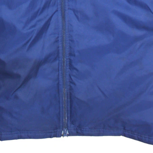 Adidas Men's Blue L Hooded Water Resistant Parka Coat - Image 8