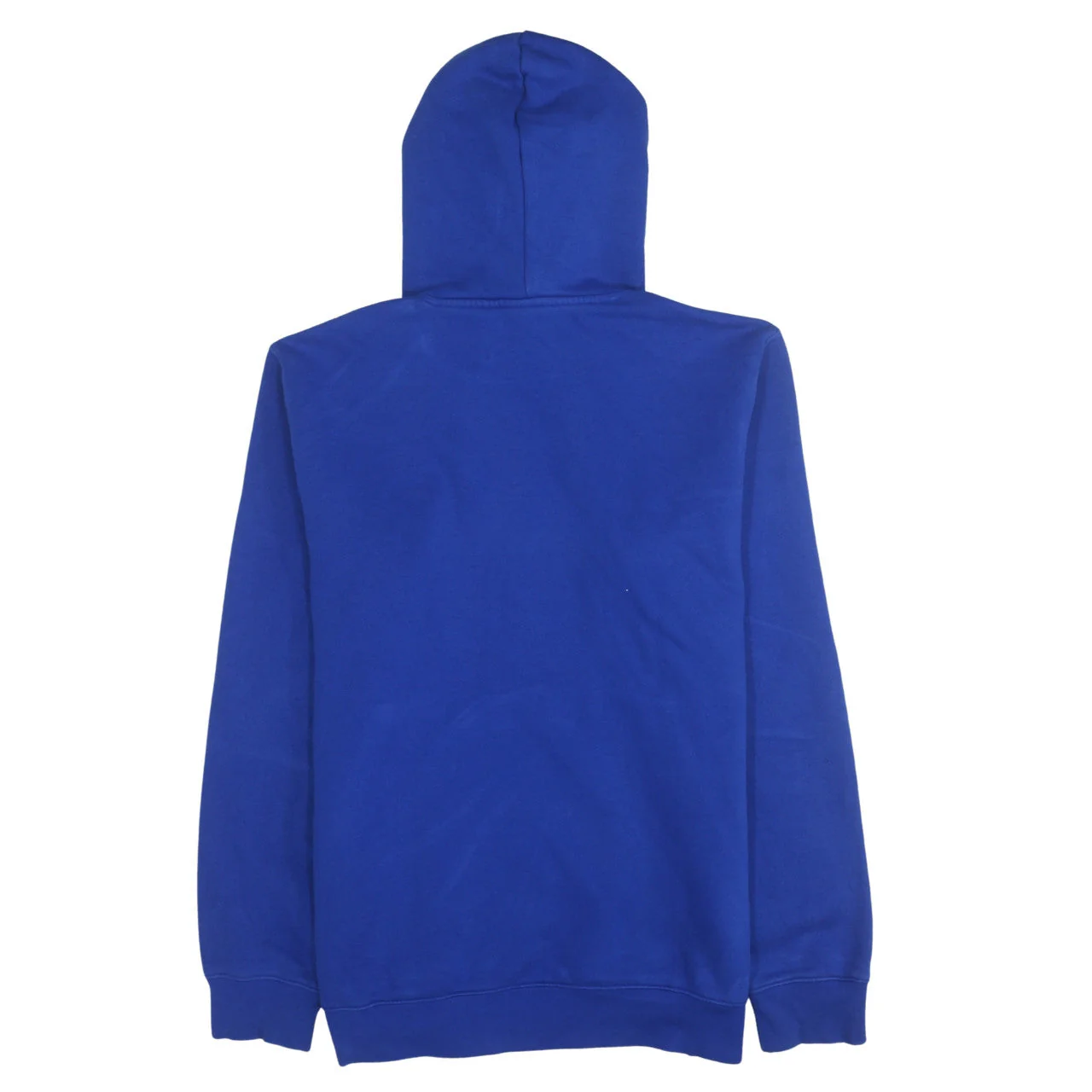Adidas Men's Blue Pullover Hoodie Large Fleece Casual Sportswear - Image 4